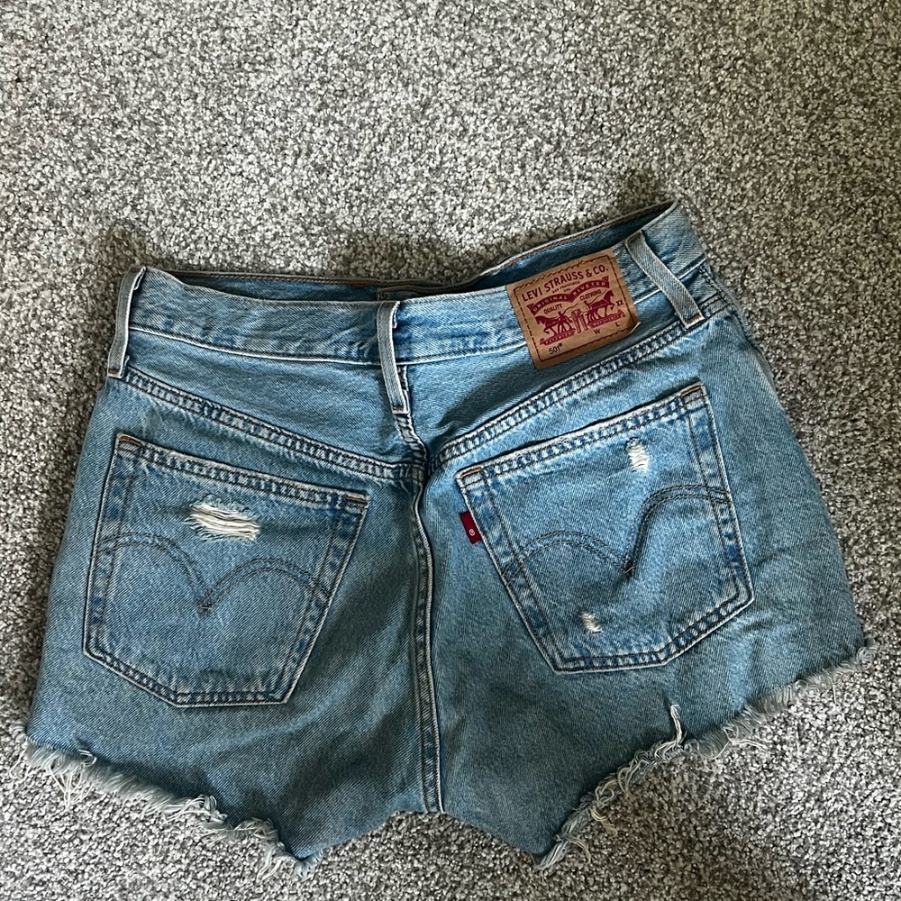 Levi denim 501 shorts